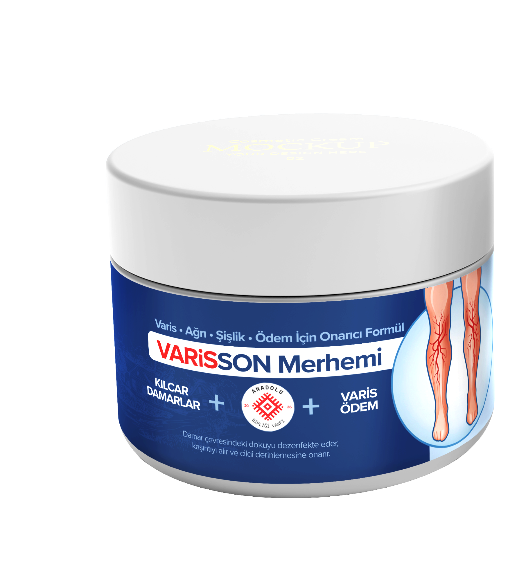 VARİSSON Merhemi kavanozu